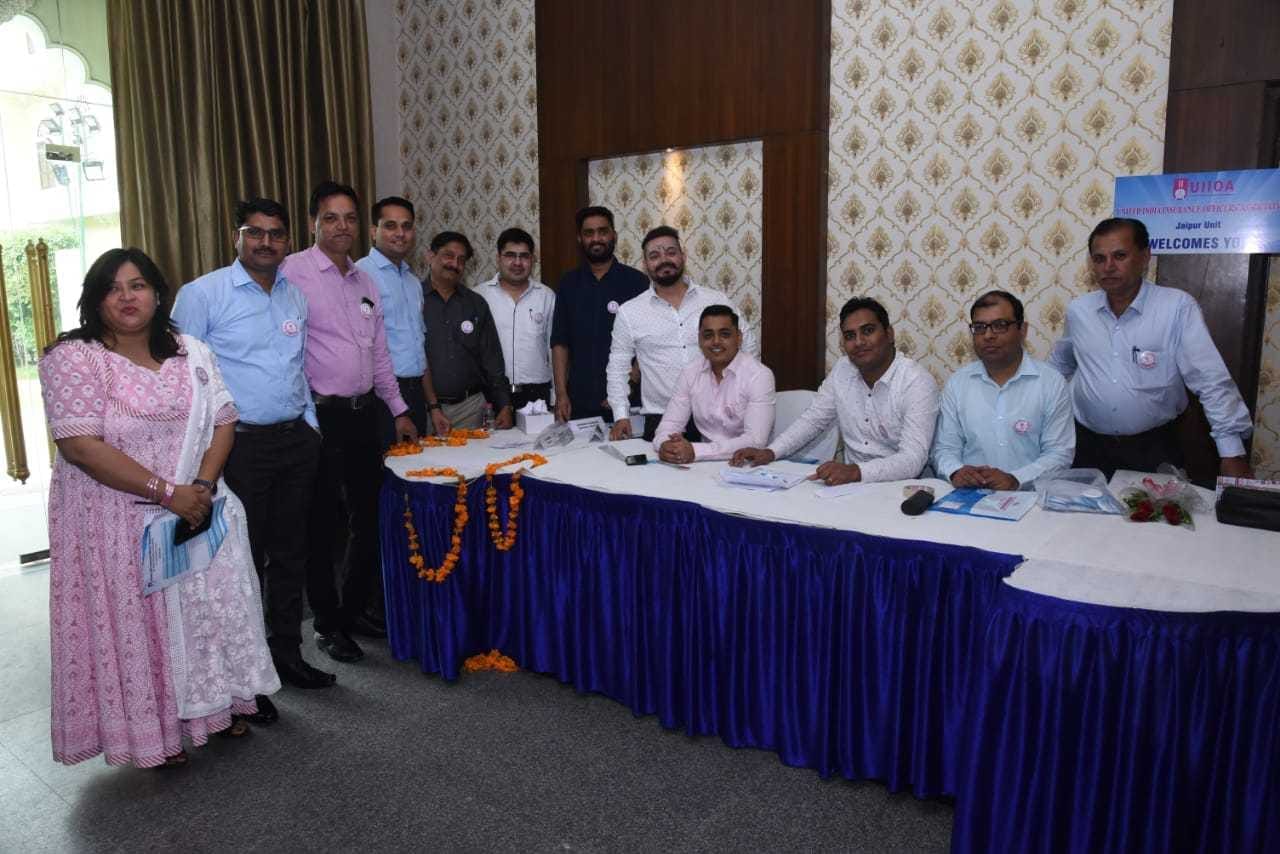 UIIOA Jaipur Unit — registration desk