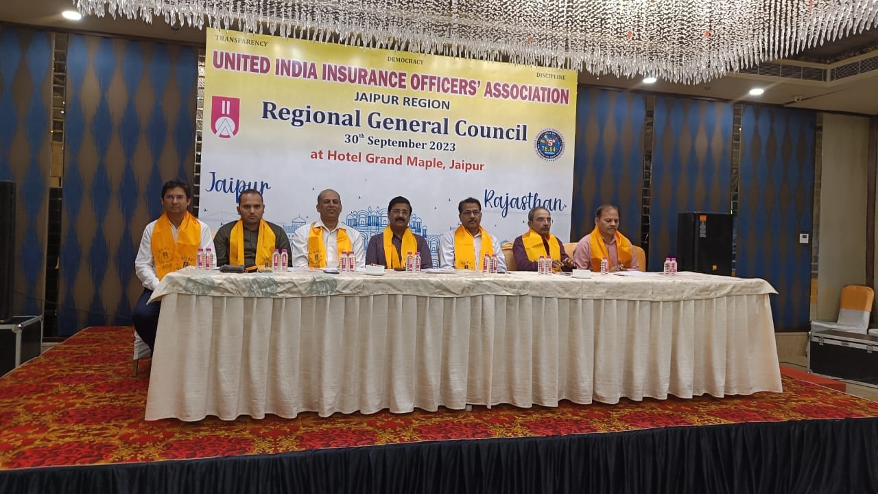 Regional General Council, Jaipur — 30 Sept 2023, Hotel Grand Maple