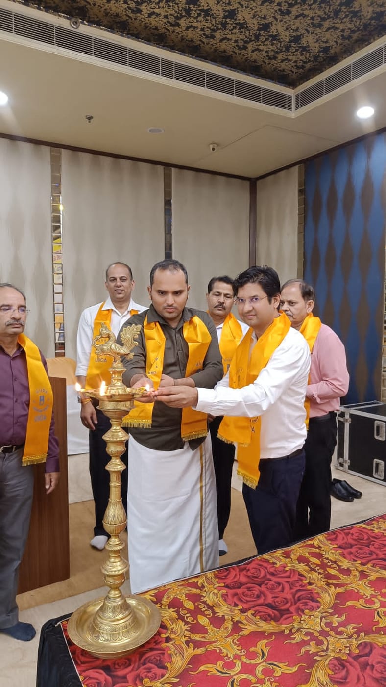Inaugural lamp lighting, Jaipur Regional General Council