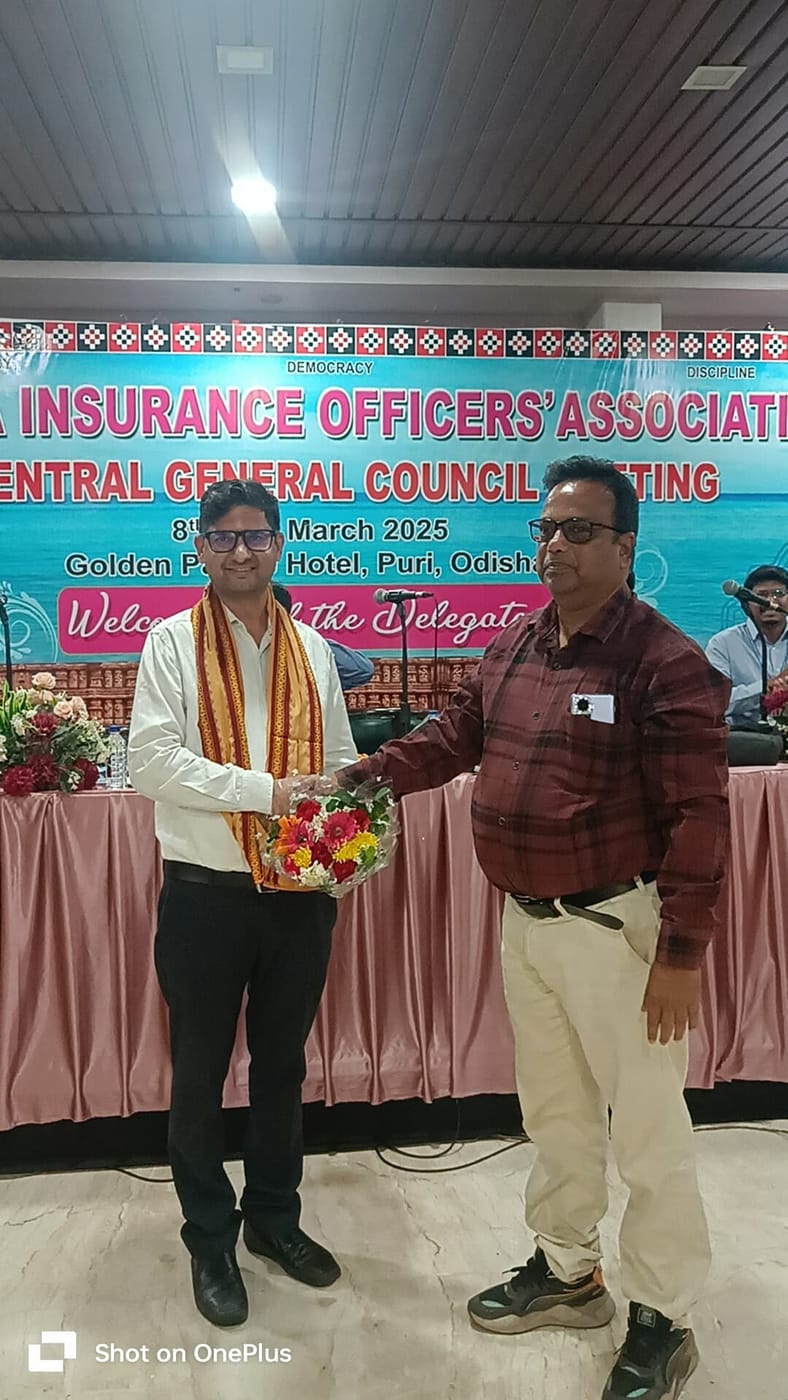 Felicitation — 46th Central General Council, Puri (Mar 2025)